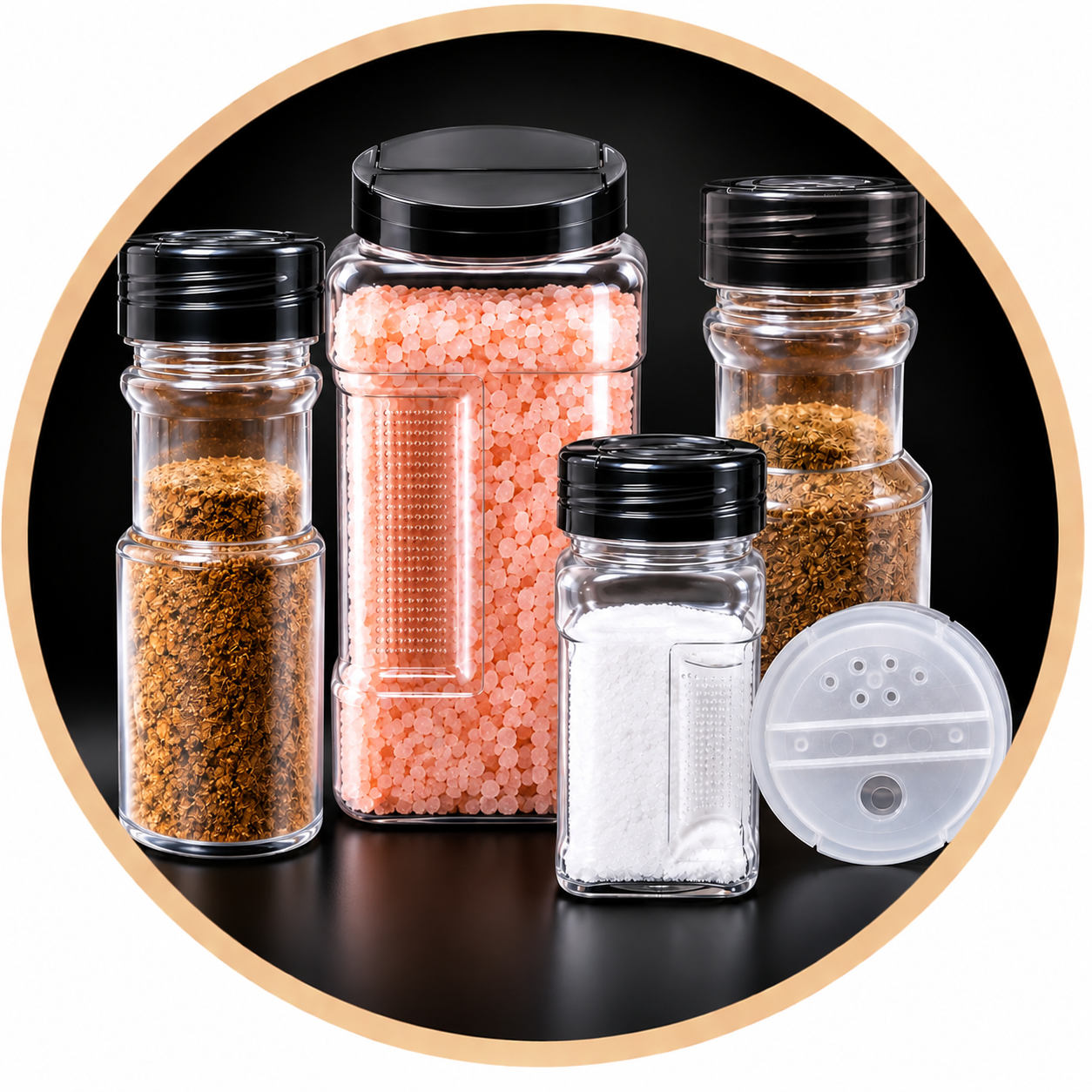 SPICE and SALT CONTAINERS