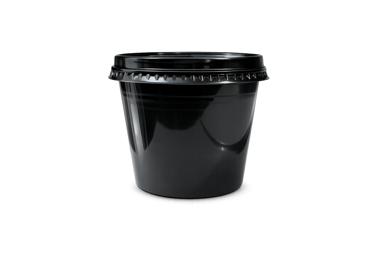 BLACK DAIRY CONTAINER