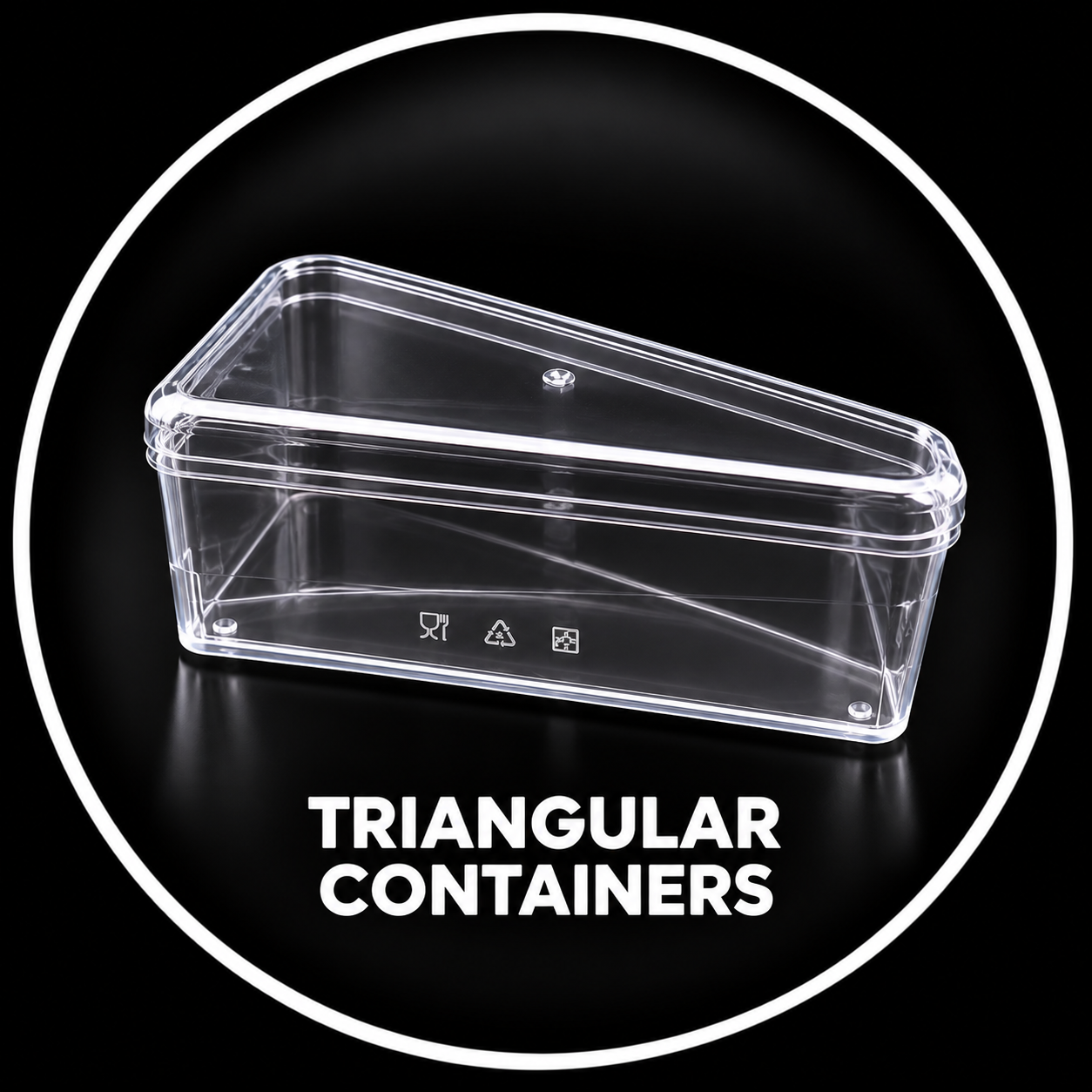 TRIANGULAR CONTAINER