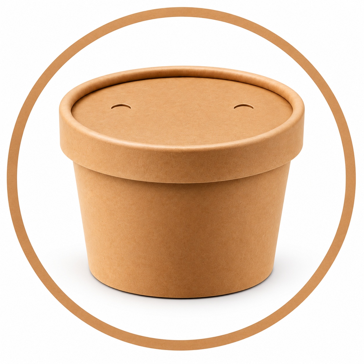 KRAFT SOUP CONTAINERS